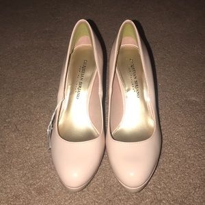 NWT Nude Christian Siriano Heels